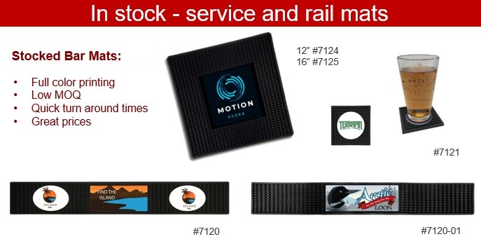 Stock Bar Mats