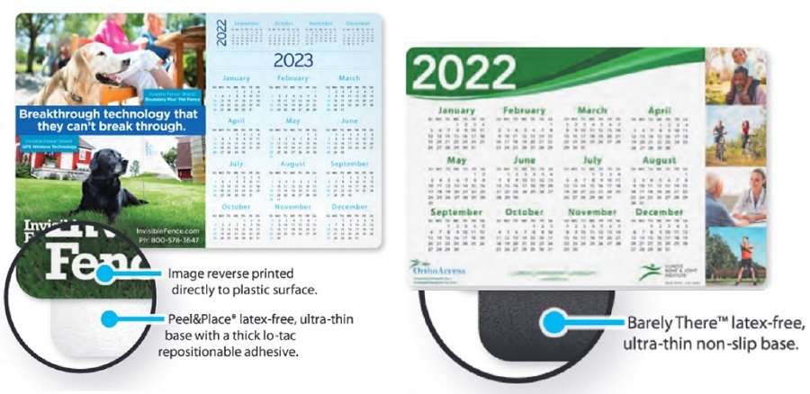 Thin Calendar Counter Mat