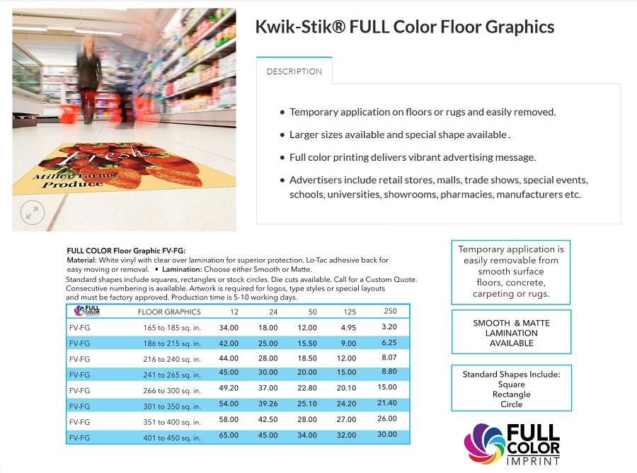 floor graphics