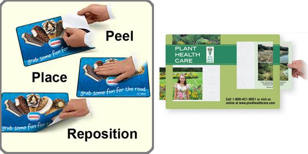 Peel and Place Counter Mat
