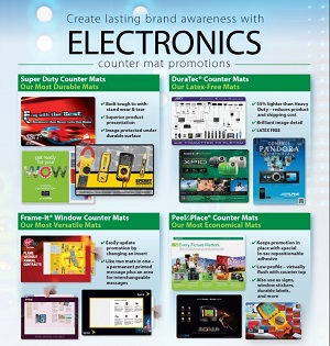 Electronics Counter Mat