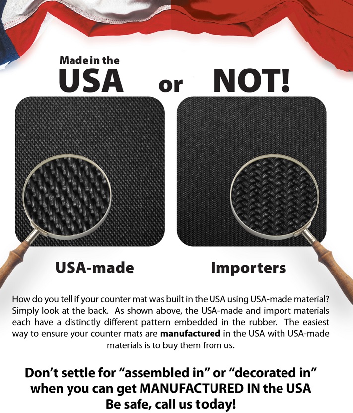USA Counter Mat Flyer