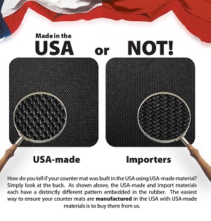 Made in USA Counter Mat